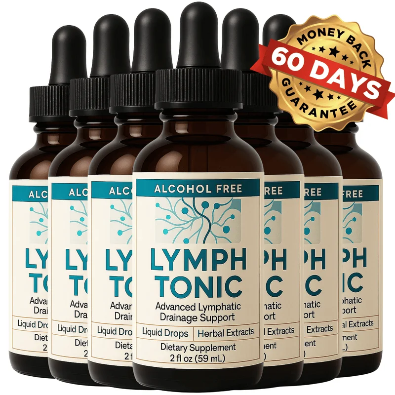 Lymph Tonic Longevity & Vitality Support — 6 Bottle / 180 Day Pack