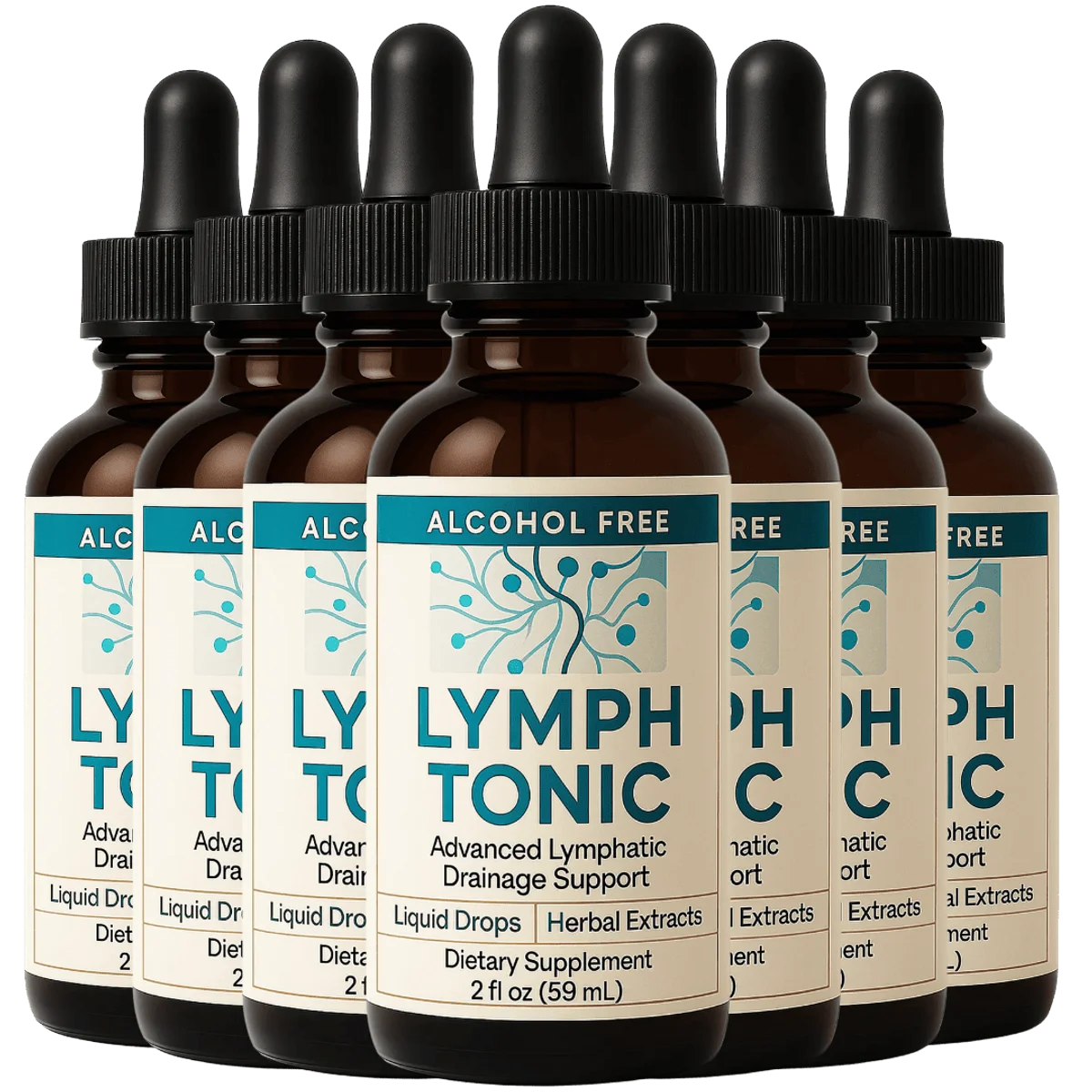 Lymph Tonic Longevity & Vitality Support — Front Label